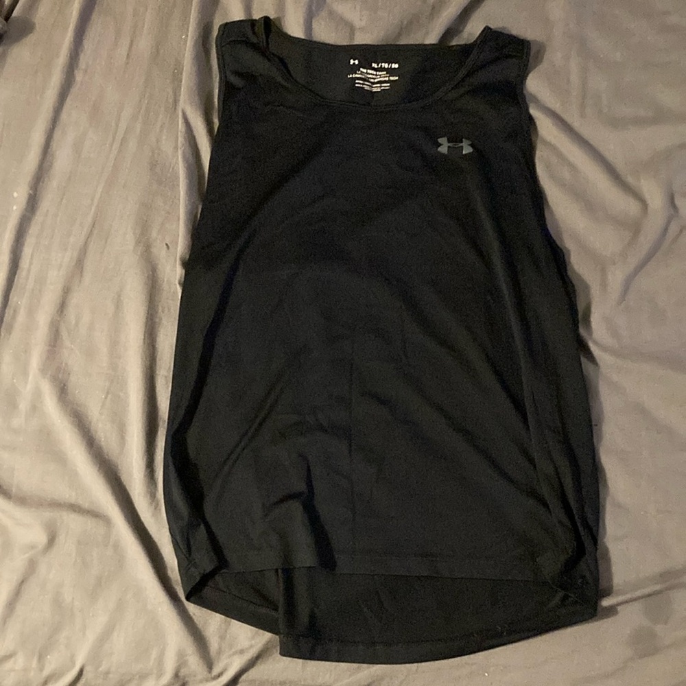 Under Armour Jet Black Athletic Tank